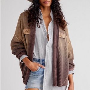 Free people FP one scout dip dye mole jacket